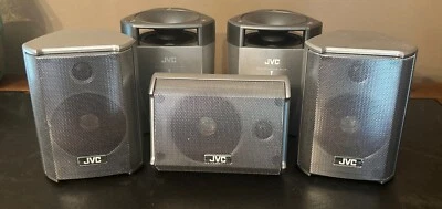 Juego de altavoces JVC SP-THM505S/SP-THM505F/SP-THM505C USADOS PLATEADOS SIN PROBAR LEER Foto 1 de 4