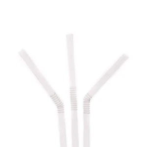800 Pack - Flexible Plastic Drinking Straws | Individually Wrapped 7.75 inches - Picture 1 of 4