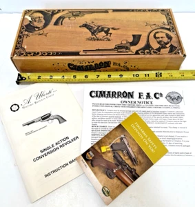 Cimarron Firearms 1851 Richards-Mason .38 SP, Revolver Gun Box mit Handbuch & Papier - Bild 1 von 6