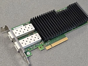 Intel Ethernet XXV710-DA2 DualP 10/25GbE SFP28 PCI-e x8 Adapter Dell 0095M - AD - Bild 1 von 3