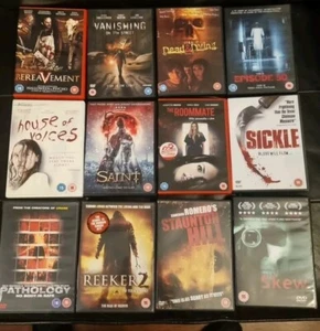 12 X Horror Dvds /joblot C - Imagen 1 de 2