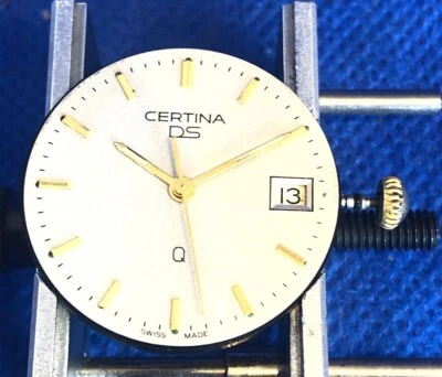 Montre CERTINA DS  ETA 955412 CERTINA 113 Clockwork CADRAN AIGUILLES For Parts  Foto 1 de 4