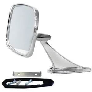 1969 1968 1969 1971971 1972 GTO Door Outside Side Mirror Chrome Metal Mirror - Picture 1 of 4