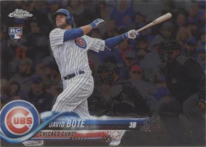2018 Topps Chrome Update - David Bote #HMT15