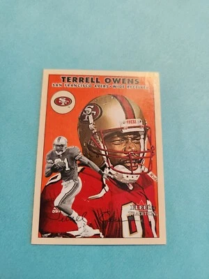 TERRELL OWENS  2000 FLEER  TRADITION  #55 49ERS WR - Image 1 of 3