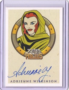 Tarjeta automática de autógrafo Xena y Hércules animada Adrienne Wilkinson (EVE) - Imagen 1 de 1