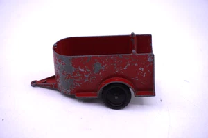 Vintage Tootsie Toy Red Metal Horse Trailer P- 10300 Chicago - Picture 1 of 4