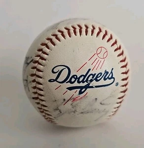 LA Dodgers 1996 Team Hand Signed Ball - Picture 1 of 5