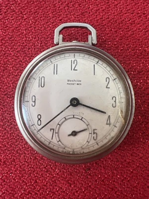 Westclox Ben Pocket Watch Vintage - Image 1 of 4