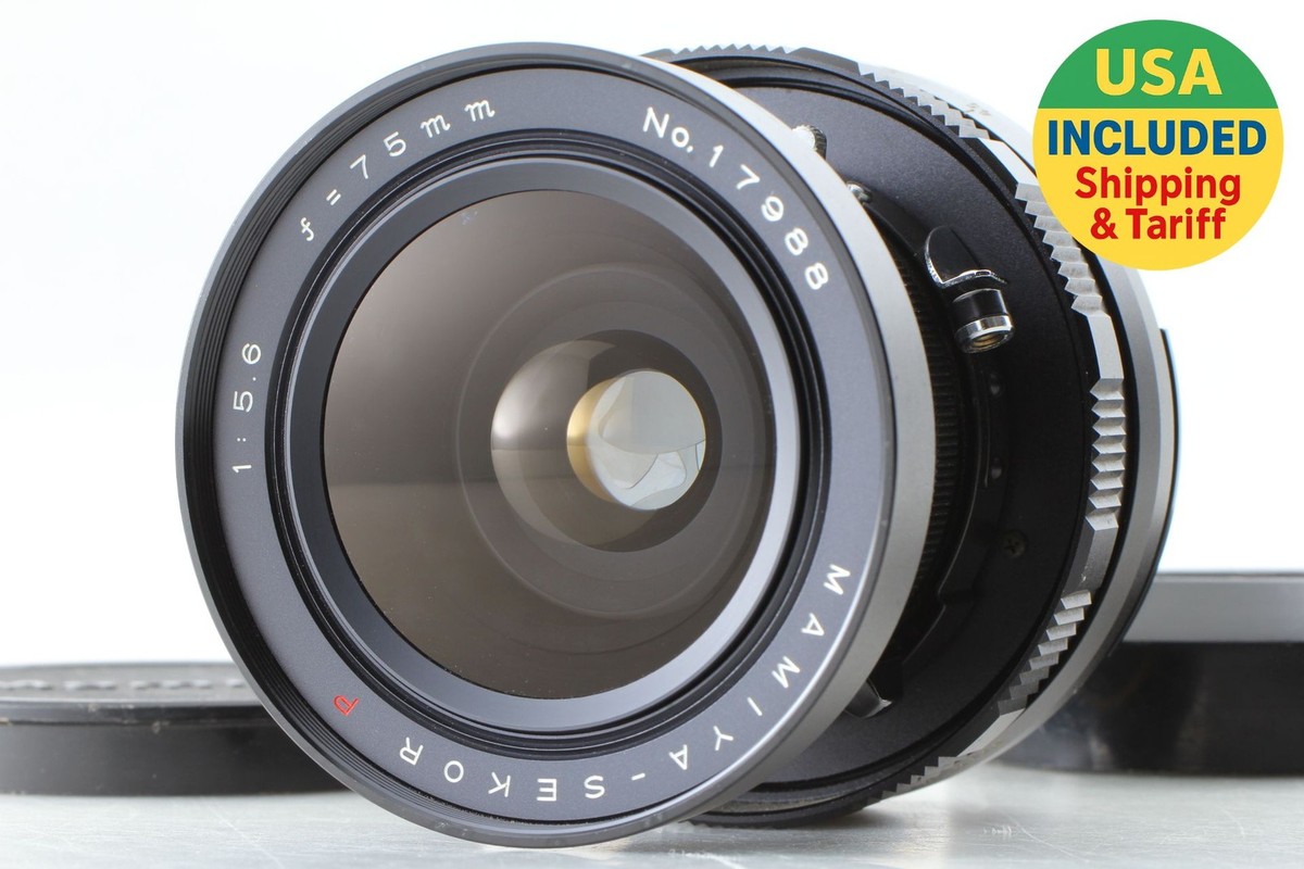 Mamiya sekor P 75mm f/5.6レンズ　ファインダー付 マミヤセコールP 75mm F5.6 (プレス用)／マミヤプレスファンクラブ