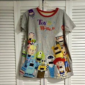 Disney Parks Toy Story Baumwolle T-Shirt Erwachsene XL grau Toy To The World - Bild 1 von 10
