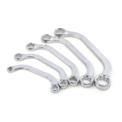 Lightweight 5 Piece U Shaped Ratchet Wrench Set for Various Applications - Image 1 of 4