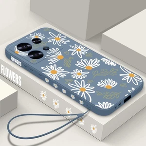 Etui en Silicone Fleuri Pour Xiaomi 13C 14T 13T Redmi Note 14 13 12 11 Pro Cover - Afbeelding 1 van 22
