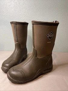 The Original Muck Boot Company Chore Brown Outdoor Boots Kids Size 6 - Picture 1 of 10
