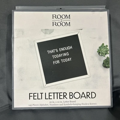 Room 2 Room Felt Café Message Board - Includes 145 Pieces & Hardware -New - Image 1 of 4