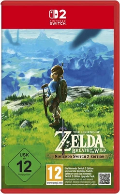 The Legend of Zelda Breath of the Wild Nintendo Switch 2 NEU OVP - Bild 1 von 4