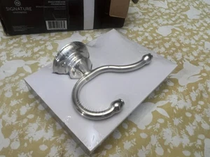 Signature Hardware SHBERH2PN Beasley Double Robe Hook, Polished Nickel - Bild 1 von 4