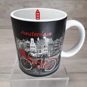 Amsterdam Bycicle Mug Cup Dutch Memories Trophee 12oz - Picture 1 of 12