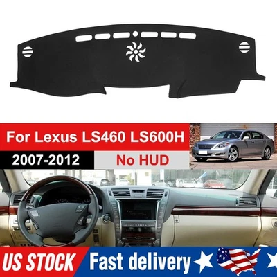 For Lexus LS460 LS600H 2006 - 2011 Dashboard Cover Black  Dash Mat Dashmat Pad Foto 1 de 4