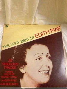 Edith Piaf - The Very Best Of - VINYL 12" LP VG RARE - Picture 1 of 7