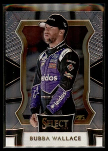 2017 Panini Select Racing NASCAR Base Set Grandstand #99 Bubba Wallace Quantity - Picture 1 of 2
