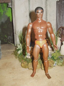 Big Jim Jack 1971 Mattel INC Hong Kong EE. UU. Extranjero Patentado Raro Manos Rectas Desnudo - Imagen 1 de 3