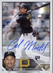 2023 Topps Chrome RC Auto Rookie Signature CAL MITCHELL Digital - Picture 1 of 1