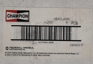 Genuine OEM Champion H4651 High Beam Headlight NOS Sealed Beam NAPA Wagner - Picture 1 of 8