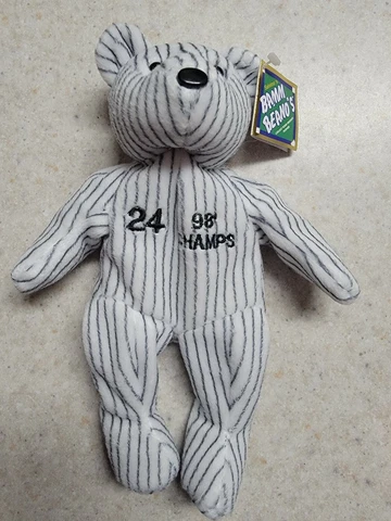 Tino Martinez 1998 New York Yankees Championship Salvino Bamm Beanos Bear Cover
