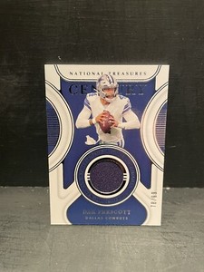 Dak Prescott 2021 National Treasures Century Patch /99 Cowboys
