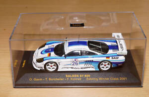 1/43 Saleen S7 26 Blue Minicar