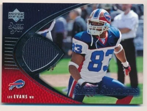 LEE EVANS 2004 UPPER DECK SWEET SPOT #SW-LE JERSEY PATCH BILLS MINT - Picture 1 of 2