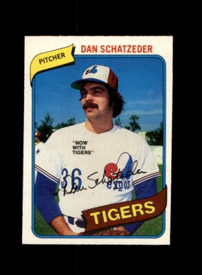 1980 DAN SCHATZEDER O-PEE-CHEE #140 TIGERS *G7970 - Image 1 of 2