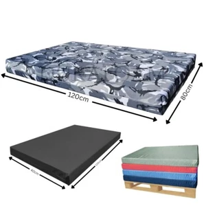 Euro Pallet Cushion Seat Pad & Backrest - 120cm x 80 cm & 120cm x 40 cm - Picture 1 of 35