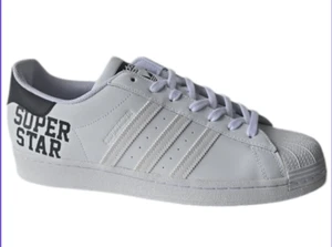 🚨 Adidas Original Superstar Varsity Pack FV2803 Herren Schuhe Cloud White Größe 10 - Bild 1 von 16