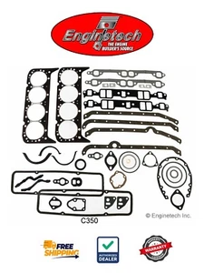 New Chevrolet 283 307 327 350 5.7 1959 – 1985 Enginetech Rebuilder Gasket Set - Picture 1 of 1