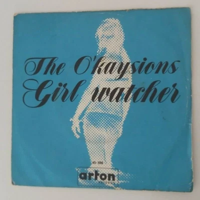 THE O'KAYSIONS girl watcher /deal me in  RARE ISRAELI  P/S northern soul - Image 1 of 3