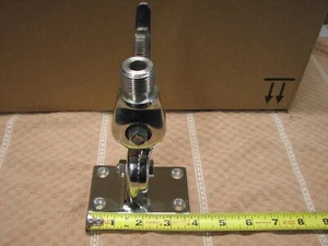 Stainless Steel Heavy Duty 4-Way Ratchet Mount for Marine Antenna - Zdjęcie 1 z 9