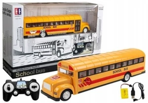 RC Autobus BUS Schulbus mit Ferngesteuerte Fernsteuerung Batterie Ladegerät 33cm - Bild 1 von 4