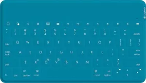 Logitech - Keys-To-Go Portable Keyboard for all Apple® iOS Devices - Teal - Picture 1 of 1