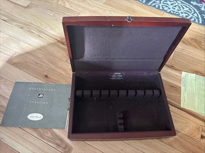 Vintage Silverware Storage Case Box Westmorland Silver Pacific Silver + Booklet - Image 1 of 4