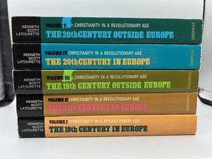 Christianity In A Revolutionary Age 5 Volume Set by Kenneth Latourette Paperback - Imagen 1 de 4