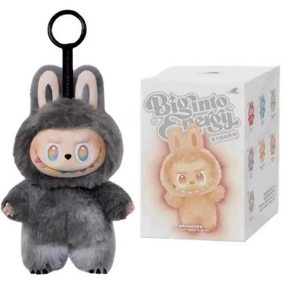 Pop Mart Labubu Big Into Energy Serie Sammelfigur Neu Rare Black Vinylfigur