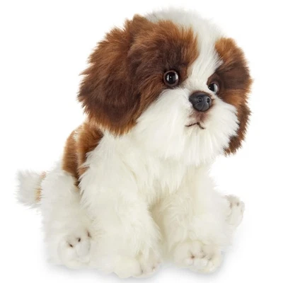 Bearington Collection Shih Tzu Stuffed Animal Plush Puppy - 13-Inch Barkston ... - Image 1 of 4