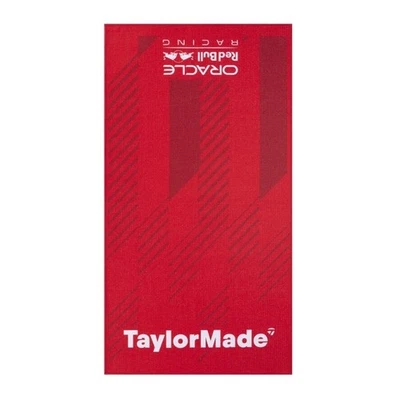 Taylormade 正品甲骨文红牛赛车 ORBR 超细纤维高尔夫毛巾 — 第 1/4 张图片