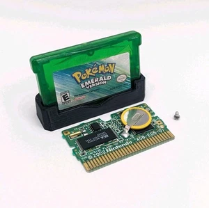 Pokemon Smaragd ~ GameBoy Advance GBA ~ Original Authentic Cart Only NEUE BATTERIE - Bild 1 von 21