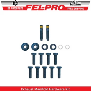 For 1997-2006 Jeep TJ 4.0L L6 Exhaust Manifold Hardware Kit Fel-Pro 1998 1999 - Picture 1 of 1