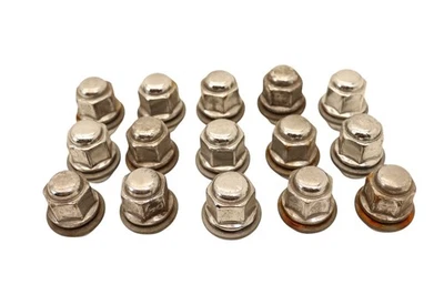2015 - 2020 年 HYUNDAI Genesis G80 轮圈 RIM LUG NUT BOLT 15 件套原始设备制造商 #87 — 第 1/4 张图片
