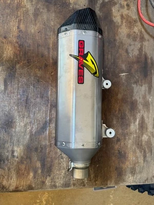 2024+ KTM EXCF 350/Hqvarna FE350S OBTÉN ECU con mapa LED + escape de titanio Graves Foto 1 de 4