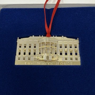 Ornamento exclusivo The White House Historical Association South Portico 1995 - Imagem 1 de 3